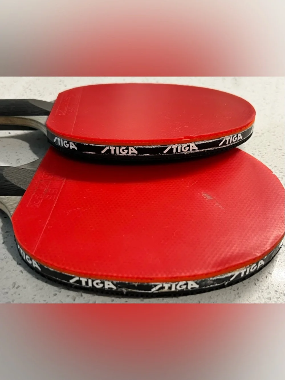 STIGA Pro Carbon Performance-Level Table Tennis Rackets (2) - Picture 3 of 4